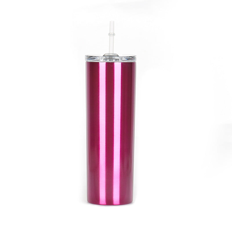 Pink  insulated stainless steel water bottle 16oz