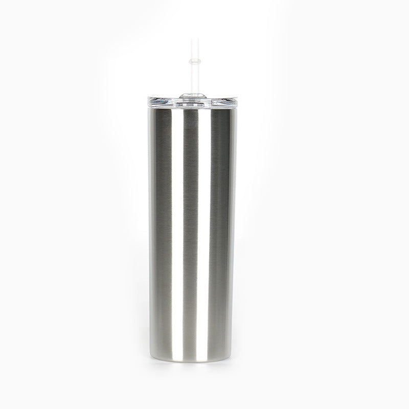grey insulated stainless steel water bottle 16oz
